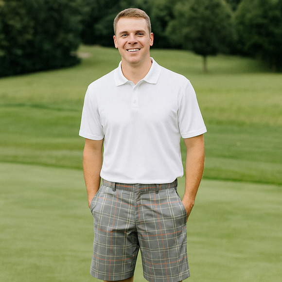 Walter Hagen Other - Walter Hagen Golf Shorts Mens SZ 34 34x9 Gray Flat Front Pockets Athletic Dad